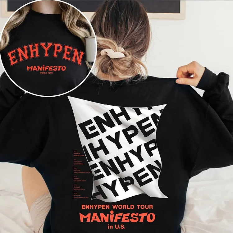 ENHYPEN 2022 World Tour Manifesto Sweatshirt