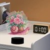 (US Local)Flower Snail Diamond Painting Night Light 5D DIY Diamond Art Lamp Home Decor
