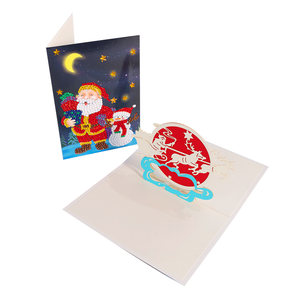 

3D Pop-up Christmas - 5D DIY Craft Greeting Card, 501 Original