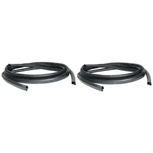 Dronehint Door Seal Weatherstrip without Molded Corner, 67-72 Chevy Pickup Suburban Pair (For: GMC) Parts