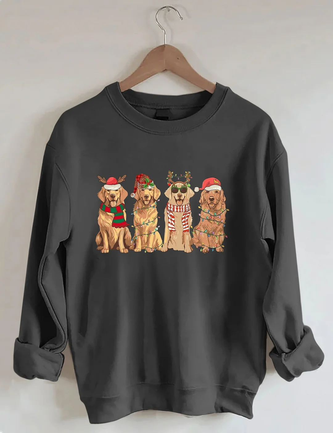 Golden Retriever Christmas Sweatshirt