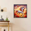 >SALE<5D DIY Full Round Drill Diamond Painting Unicorn Kit Home Decor Art Craft30x30cm