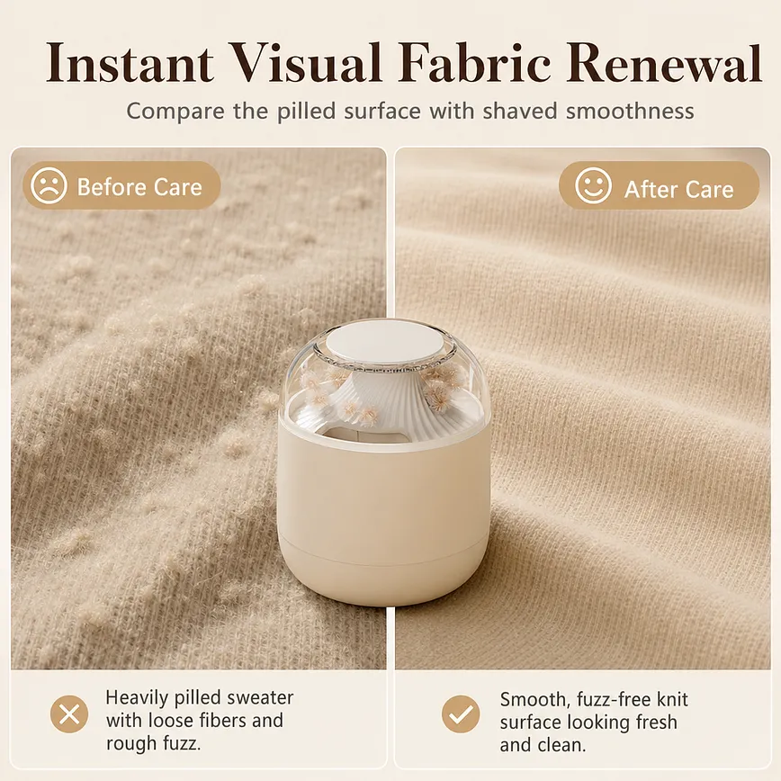 Instant visual fabric renewal