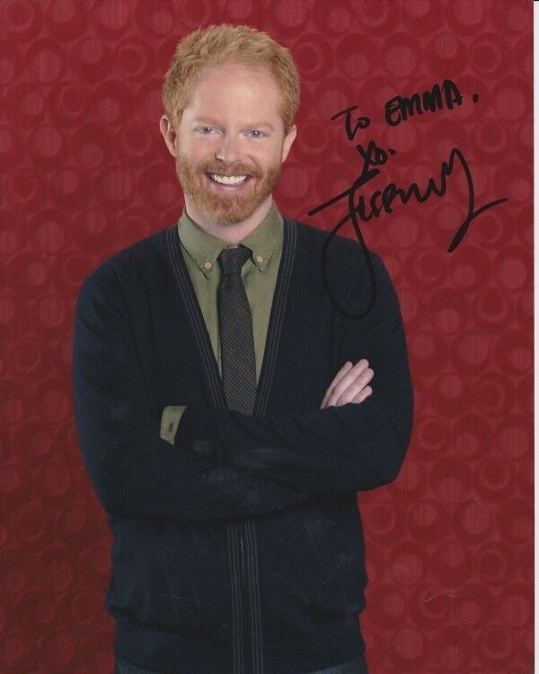 JESSE TYLER FERGUSON Signed MODERN FAMILY MITCHELL PRITCHETT Photo Poster paintinggraph To Emma