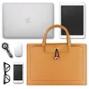 Leather Laptop Sleeves Handbags Business Messenger Bags Shoulder Bags