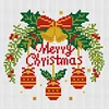 Christmas Bells-11CT Stamped Cross Stitch 24*24cm/9.45*9.45in tapestrymarket