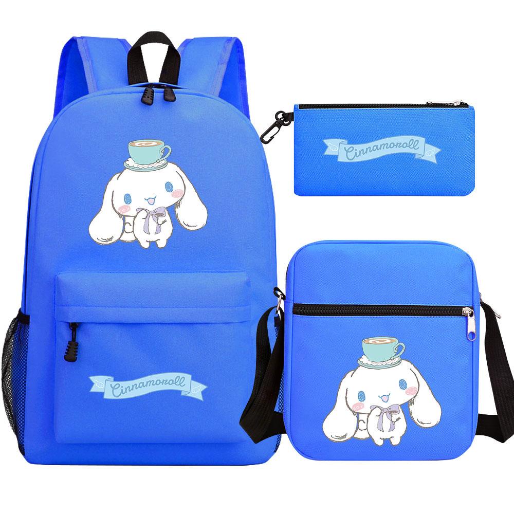 Mayoulove Cinnamoroll Backpack Spacious Design Lightweight for School and Outdoor Activities-Mayoulove