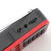 Mini Portable FM Radio BT Wireless Speakers Solar Charging FM Radio Receiver