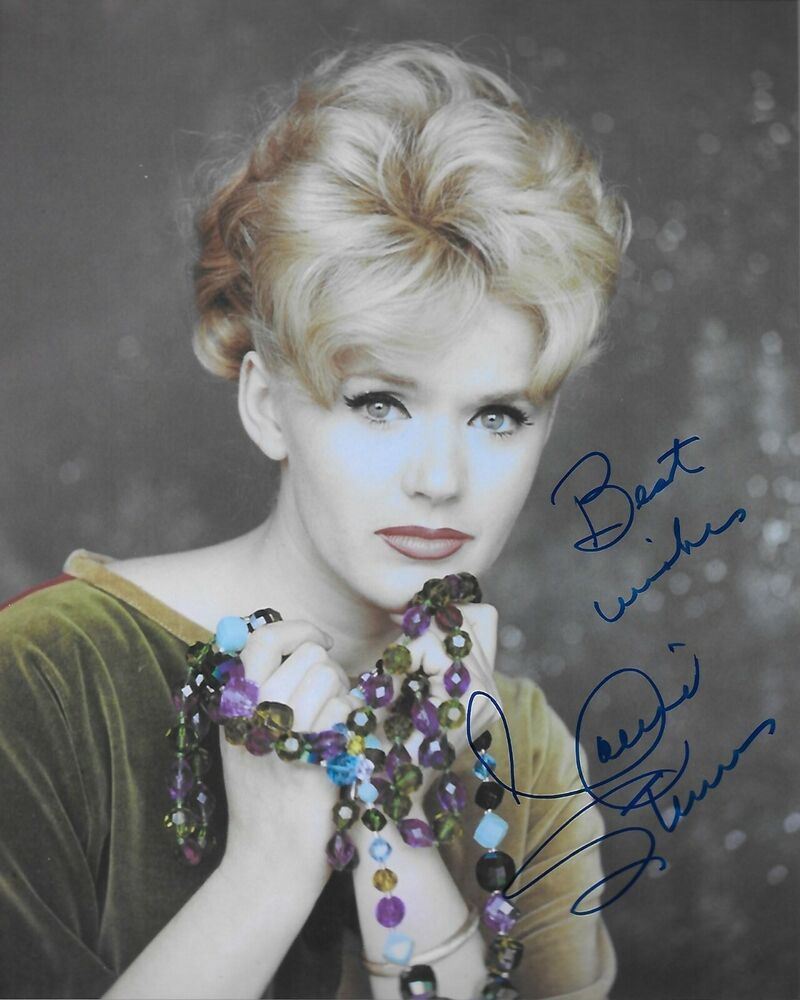 Connie Stevens Original Autographed 8X10 Photo Poster painting #61 signed at Hollywood Show