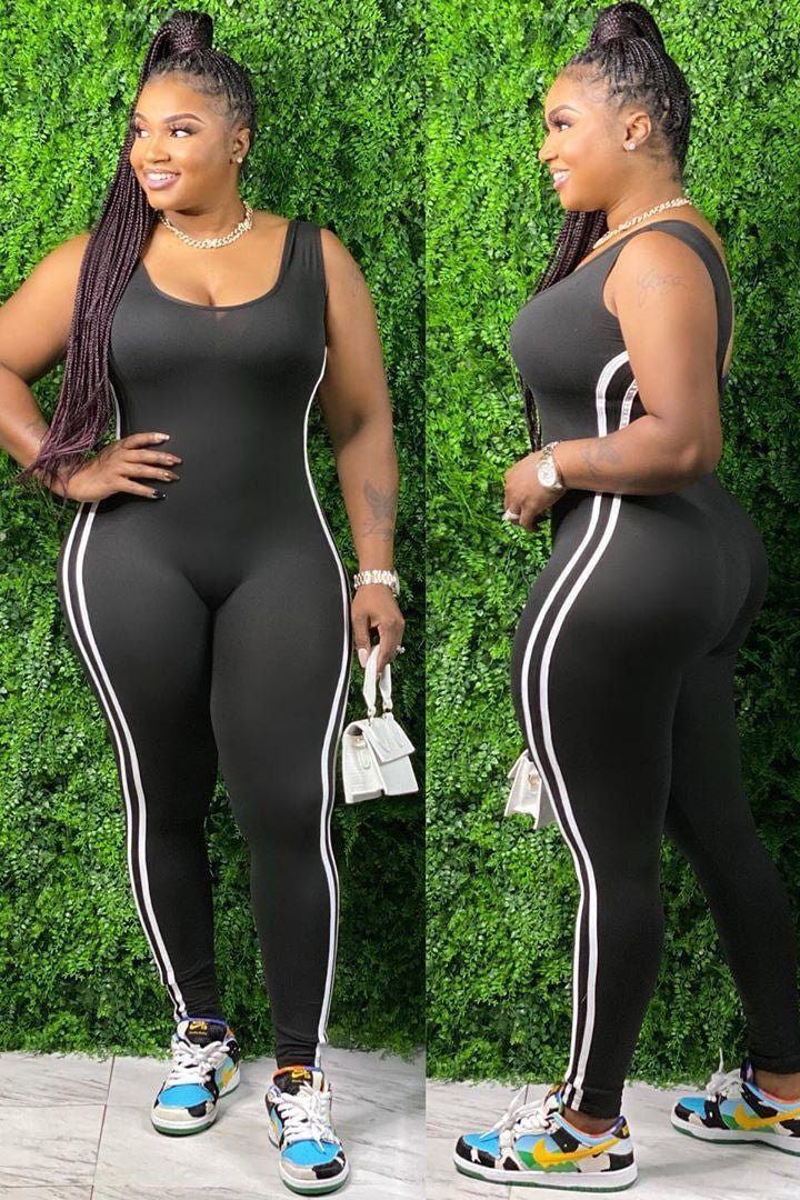 Plus Size Casual Jumpsuit - BlackFridayBuys