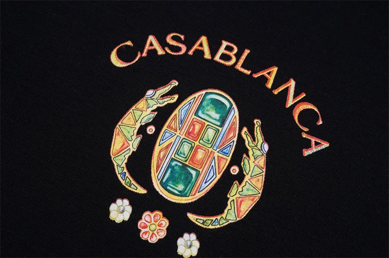 Casablanca 2023 new fashion T-shirt short sleeves