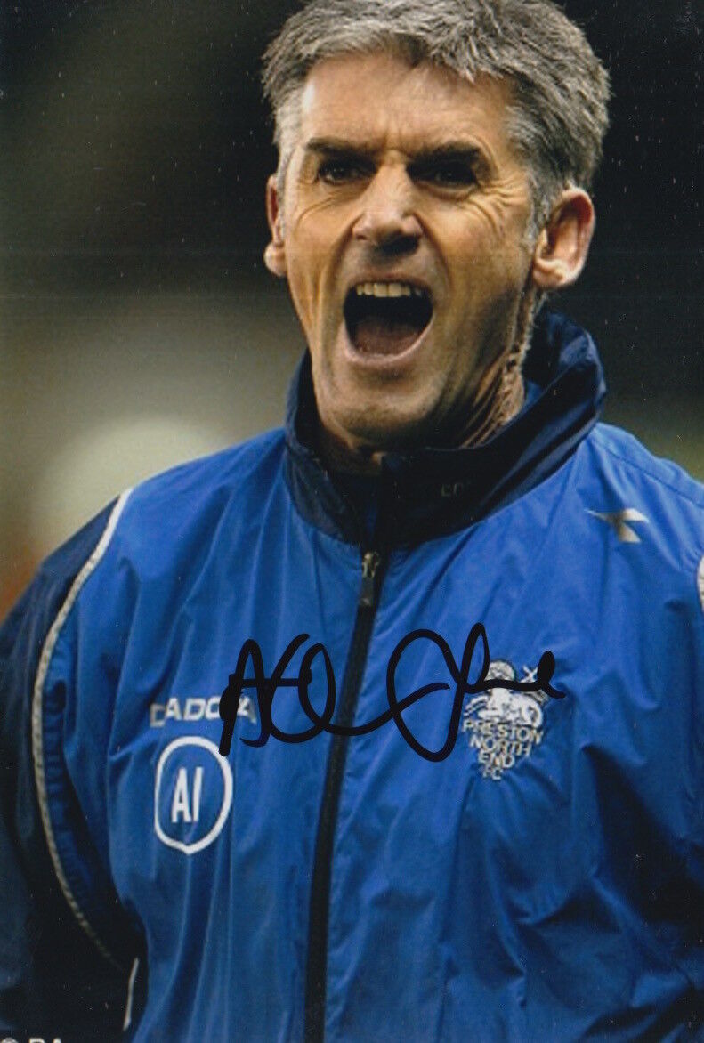 PRESTON NORTH END HAND SIGNED ALAN IRVINE 6X4 Photo Poster painting 8.