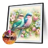 Diamond Painting - Full Round Drill - Flowers & Birds(Canvas|Canvas|30*30cm)