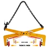 [US Local Warehouse] 1323 Lbs Granite Slab Lifting Clamp Adjustable Range 13.8-31inch Scissor Clamps
