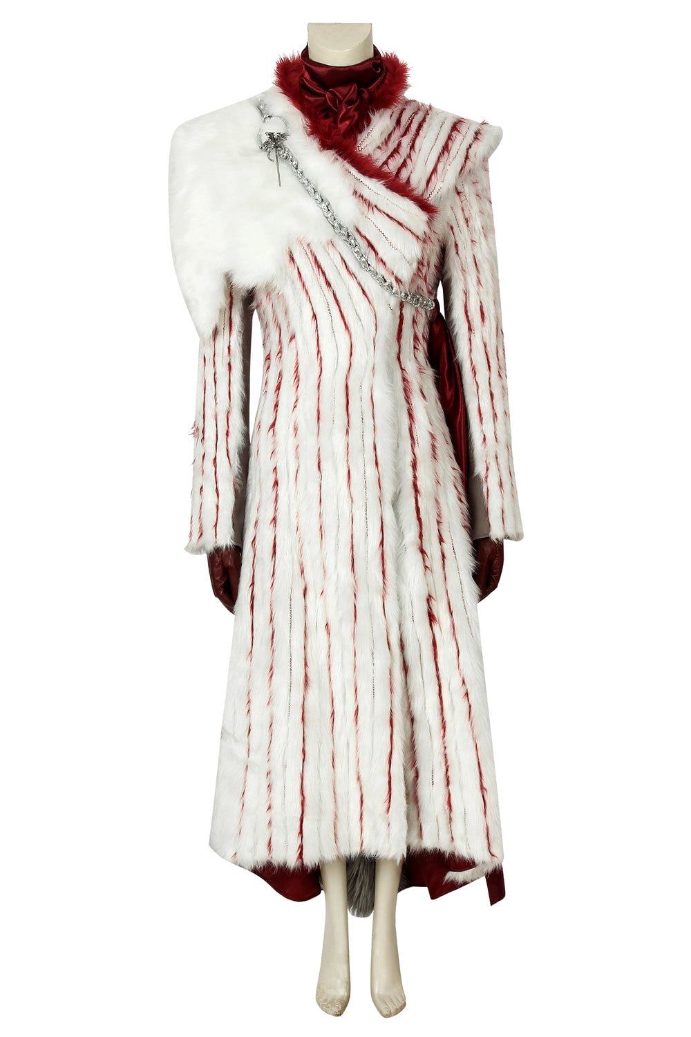 Daenerys Targaryen Costume With Shawl GOT Season 8 Cosplay Deluxe Suits