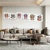 6Pack Owls-Crystal Rhinestone Diamond Painting(30x30cm)
