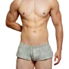 Low Rise Sexy Plaid Home Boxer Briefs