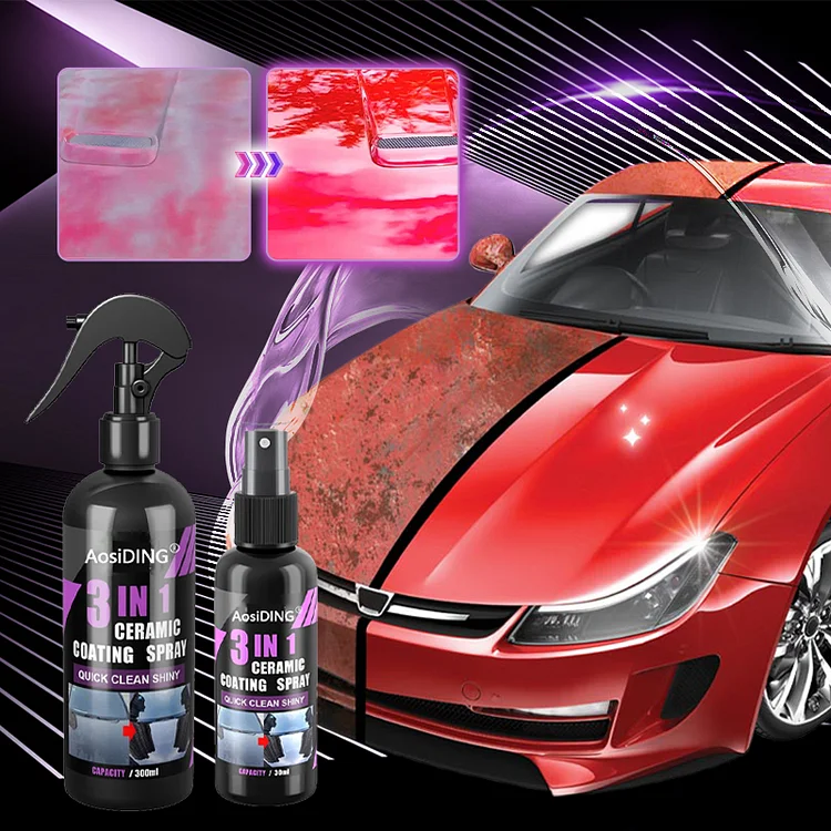 3-in-1 Automotive Ceramic Coating Spray