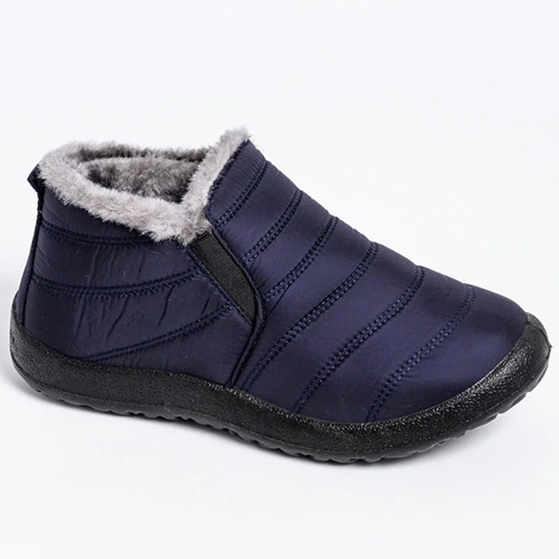 Women Boots Fashion Boots Woman Slip On Winter Warm Shoes Lady Ankle Boots Women Plus Size Winter Boots For Women Winter Shoes