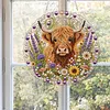 Diamond Painting Ornament Highland Yark Acrylic Pendant DIY Kit 25cm