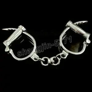 pornhint Pornhint Stainless Steel Horseshoe Handcuffs Metal Wrist Cuff adjustable Restraint