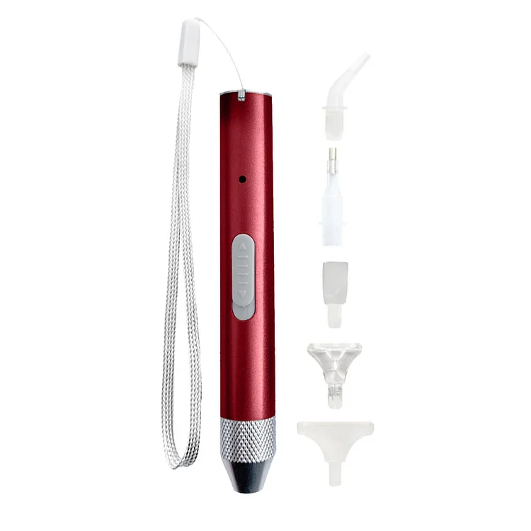 USB Lighting Point Drill Pen Kits with 5pcs Tips 5D Diamond Painting Tools