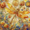 (40*40cm)Dragonfly - Full Square Drill Diamond Painting