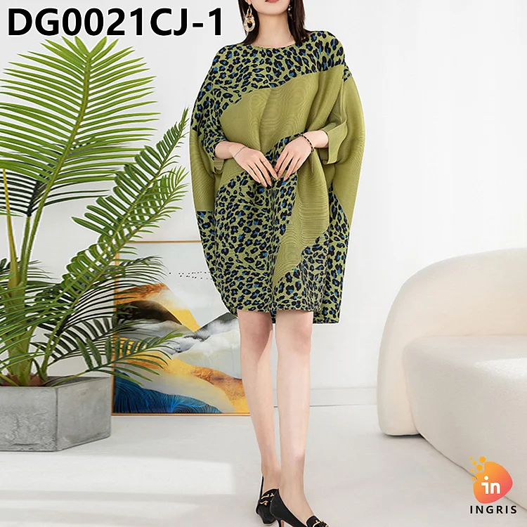 Women's fashionable African dress with printed pullover skirt-DG00021CJ
