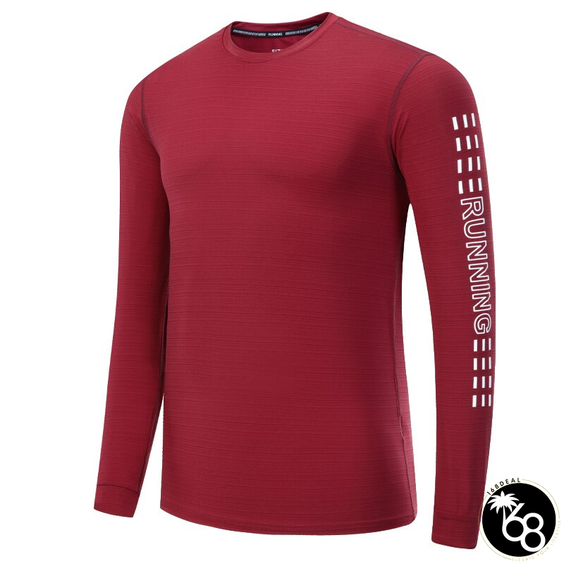 Men's Spandex Full Sleeve Breathable Workout Sports Wear Shirt | 168DEAL