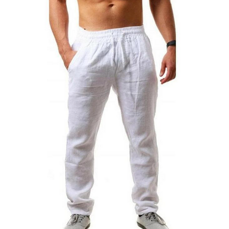 Men's Cotton Linen Pants | 168DEAL