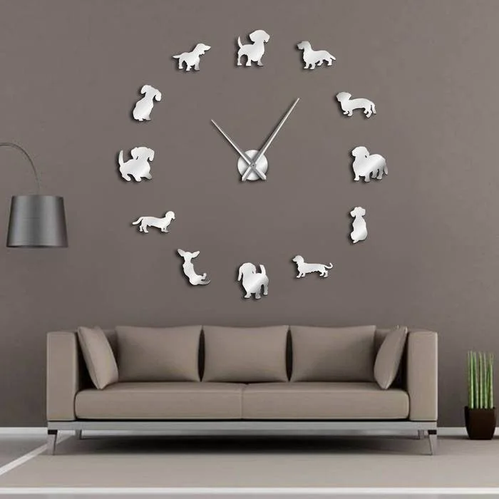 Dachshund Wall Clock