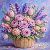 DIY Pearl Painting - Handmade Self - Adhesive Pearls - Flower