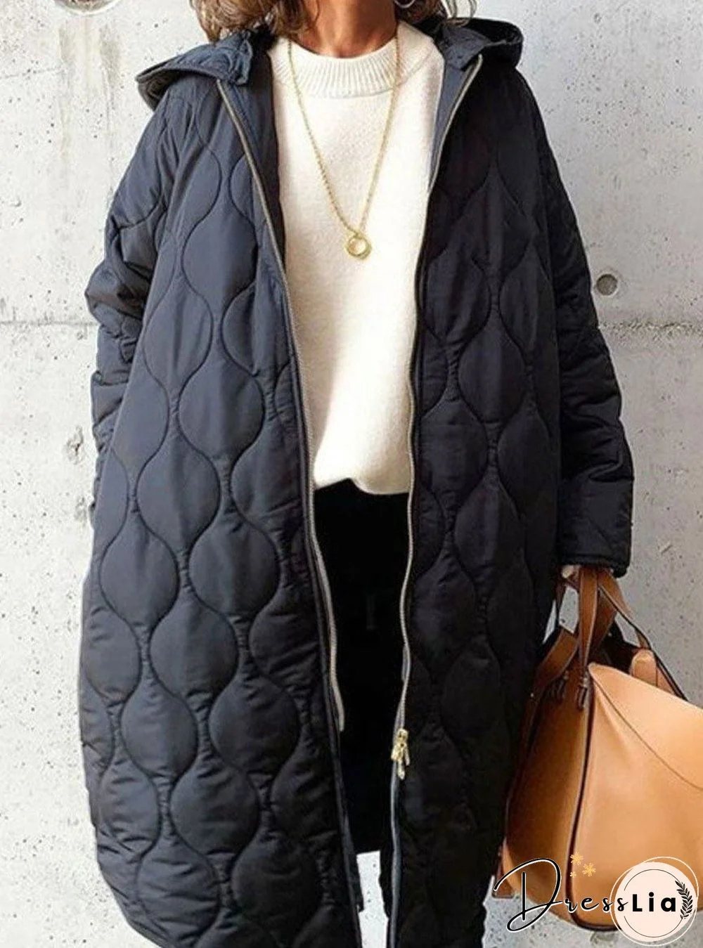 Casual Loose Cotton Cardigan Zipper Coat