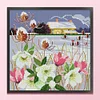 Winter-14CT Stamped Cross Stitch 33*33cm