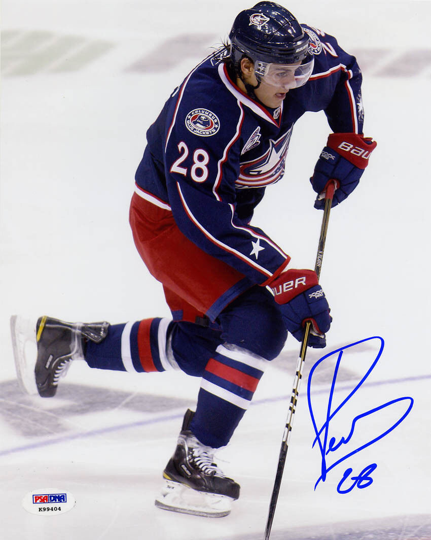 Nikita Filaton SIGNED 8x10 Photo Poster painting Columbus Blue Jackets PSA/DNA AUTOGRAPHED