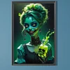(40*70cm)Horror Girl - Round AB Drill Diamond Painting