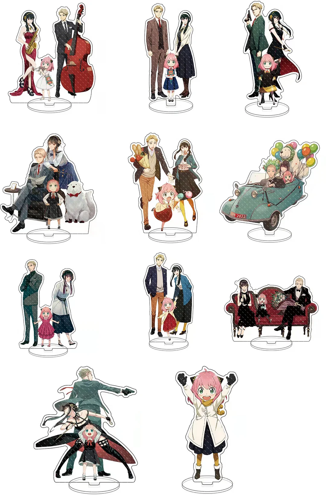 Spy x Family - Group Acrylic Stand Figure