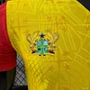 Player Version 2026 Ghana White with Black Star and Yellow Sleeves Jersey