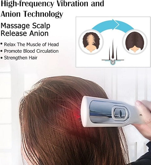 Maikuro™ Infrared Laser Comb - Scalp Massager For Hair Growth is a drug-free alternative for treating hair loss and promote new hair growth effectively.