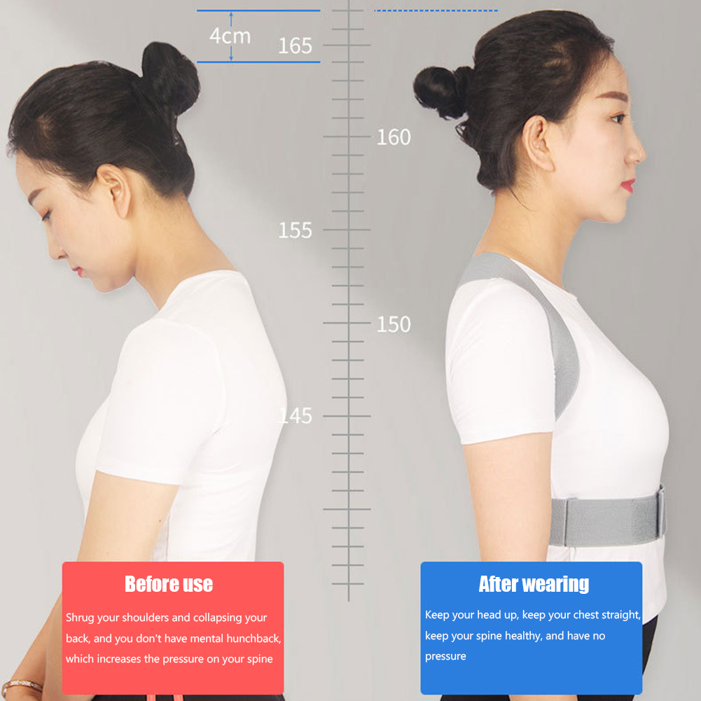

Back Posture Corrector Invisible Adjustable Correction Straps for Men/Women, 501 Original
