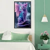 Diamond Painting-DIY Full Round Drill Cat Dragon（30*50CM)