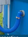 1.5m Swimming Pool Pump Replacement Hose Leak-Proof Inflatable Hot Spring Pools Hose 32mm Above Ground Pools Filtration Pump Hoses For INTEX 300/330/530/1000 Accessory