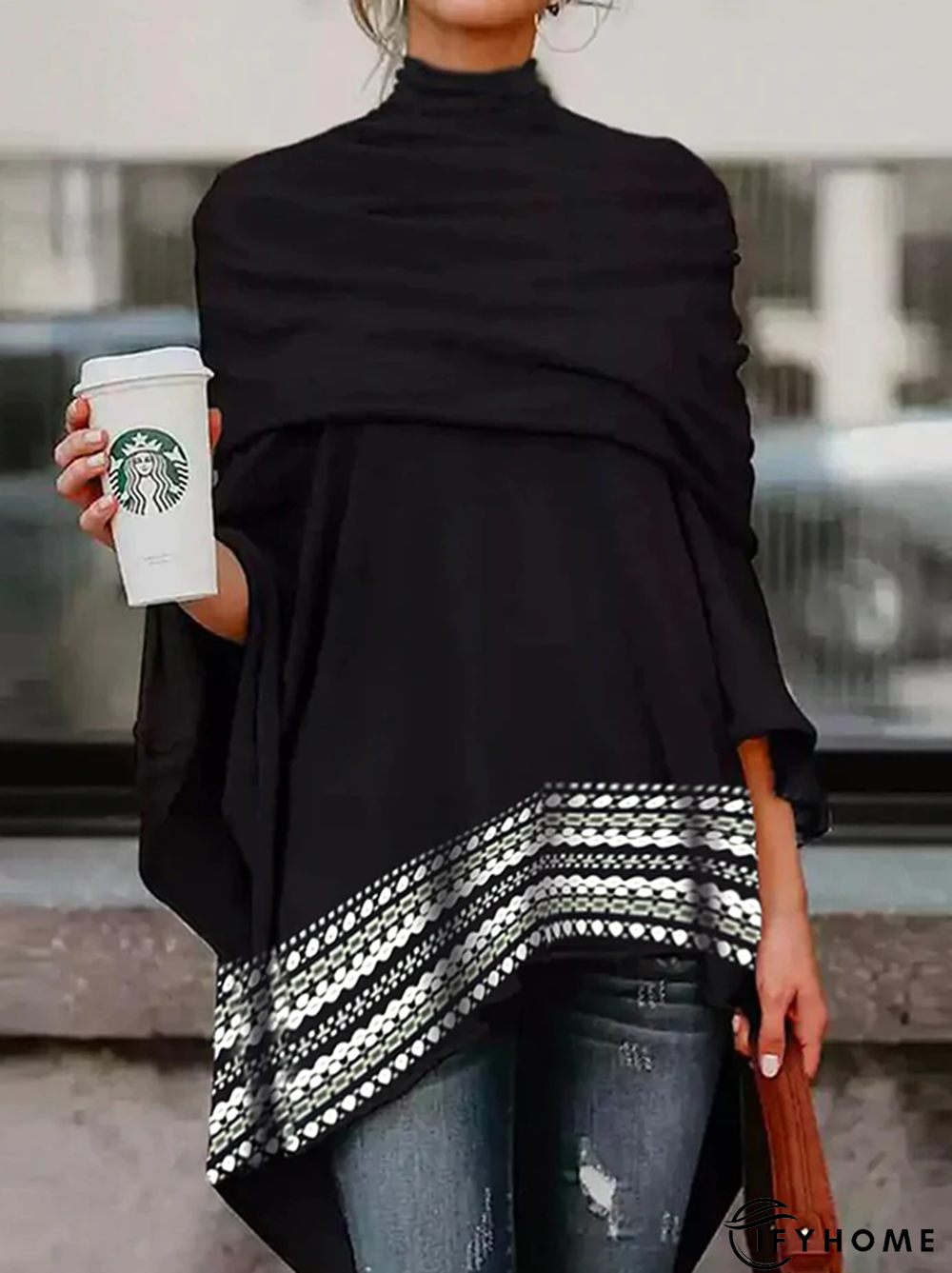 Casual Jersey Loose T-Shirt TUNIC | IFYHOME