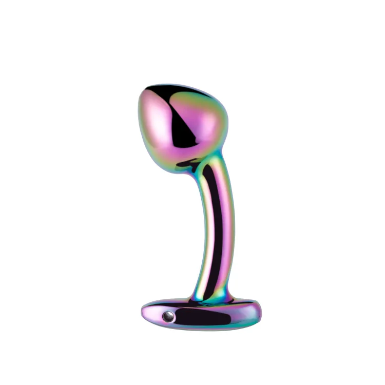 Bud Love - Radiance Curved Metal Gem Butt Plug