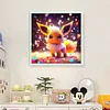 Pokémon Eevee-11CT Stamped Cross Stitch 40*40cm/15.75*15.75in