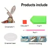 >SALE<2D Flat Indian Eagle DIY Diamond Painting Desktop Ornaments Kit for Home Decor