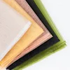 10 Pack | Olive Green Sheer Organza Decorative Dinner Table Napkins - 23"x23"