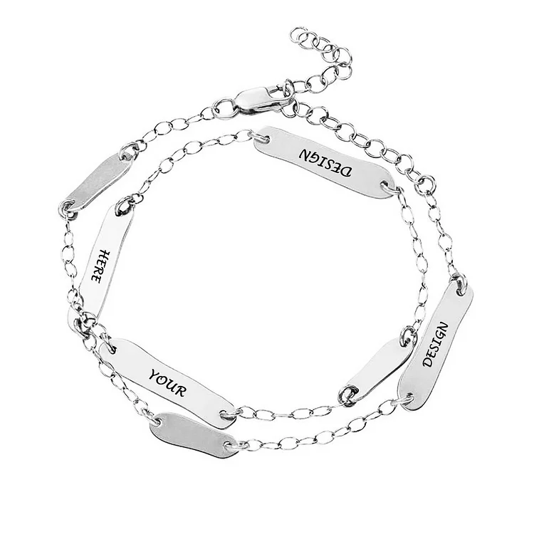 Personalized Design Milestone Bracelet