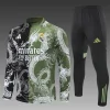Real Madrid 25-26 1/4 Zip Tracksuit Black & Green Special Edition Chandal