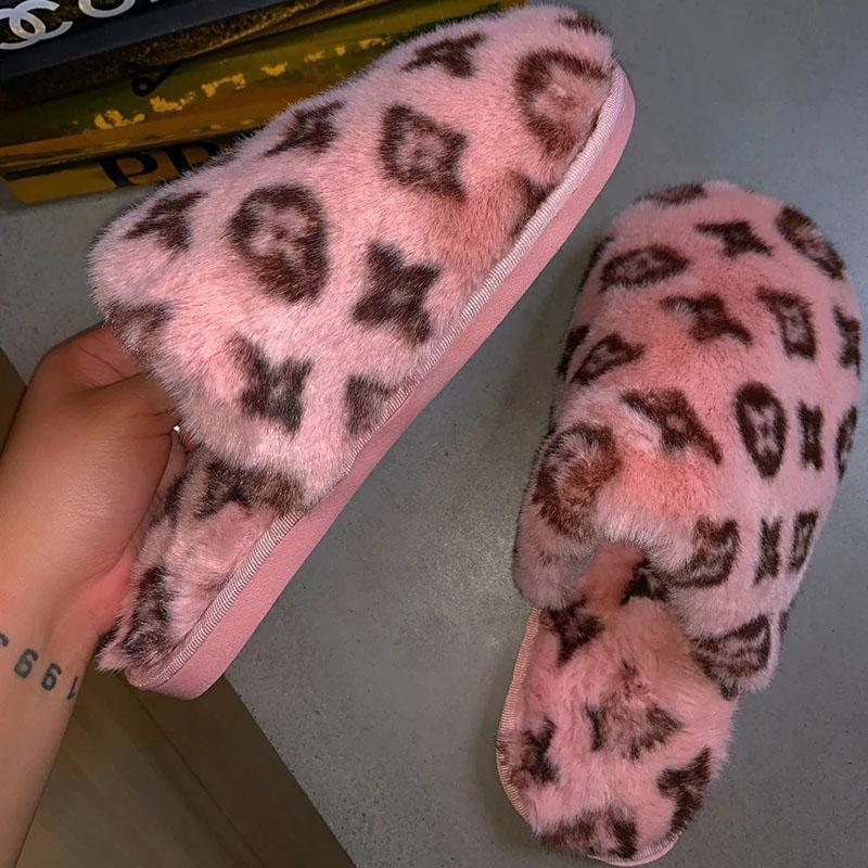 Women's Chic Faux Fur Slipper 